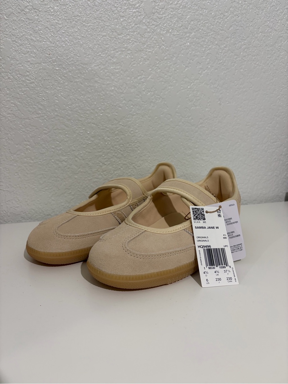 Adidas Original Women’s Samba Jane’s Shoes - Sand - Picture 8 of 11